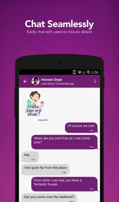 Flatchat android App screenshot 2